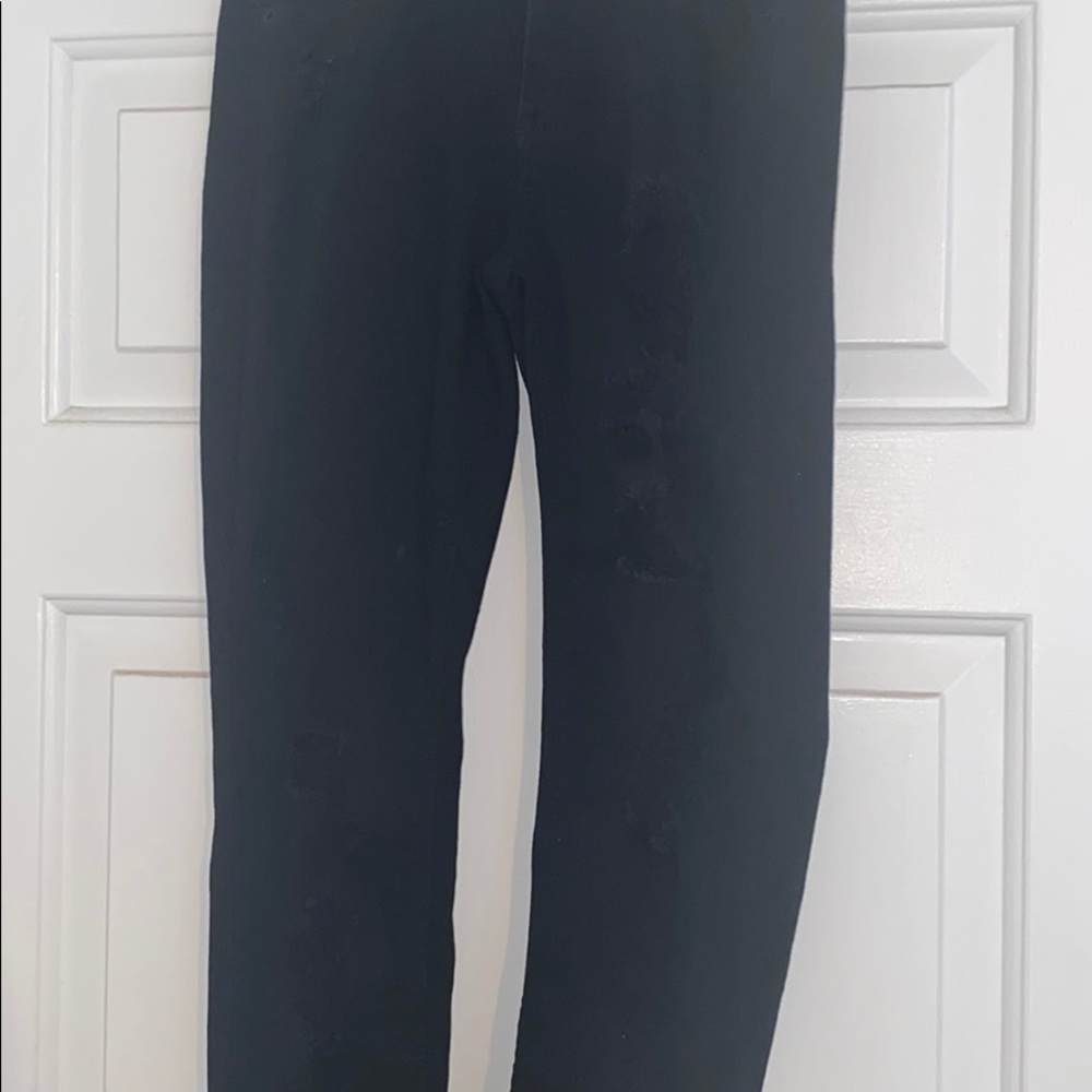 Mudd black skinny ripped jeans